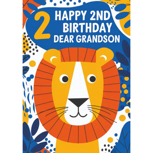Picture of HAPPY 2ND BIRTHDAY GRANDSON
